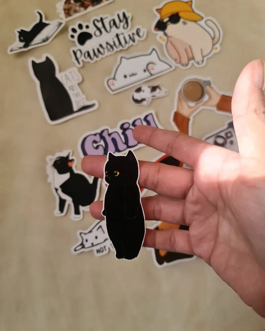 Cute Cats Aesthetic Sticker Pack Pakistan - Artea.pk