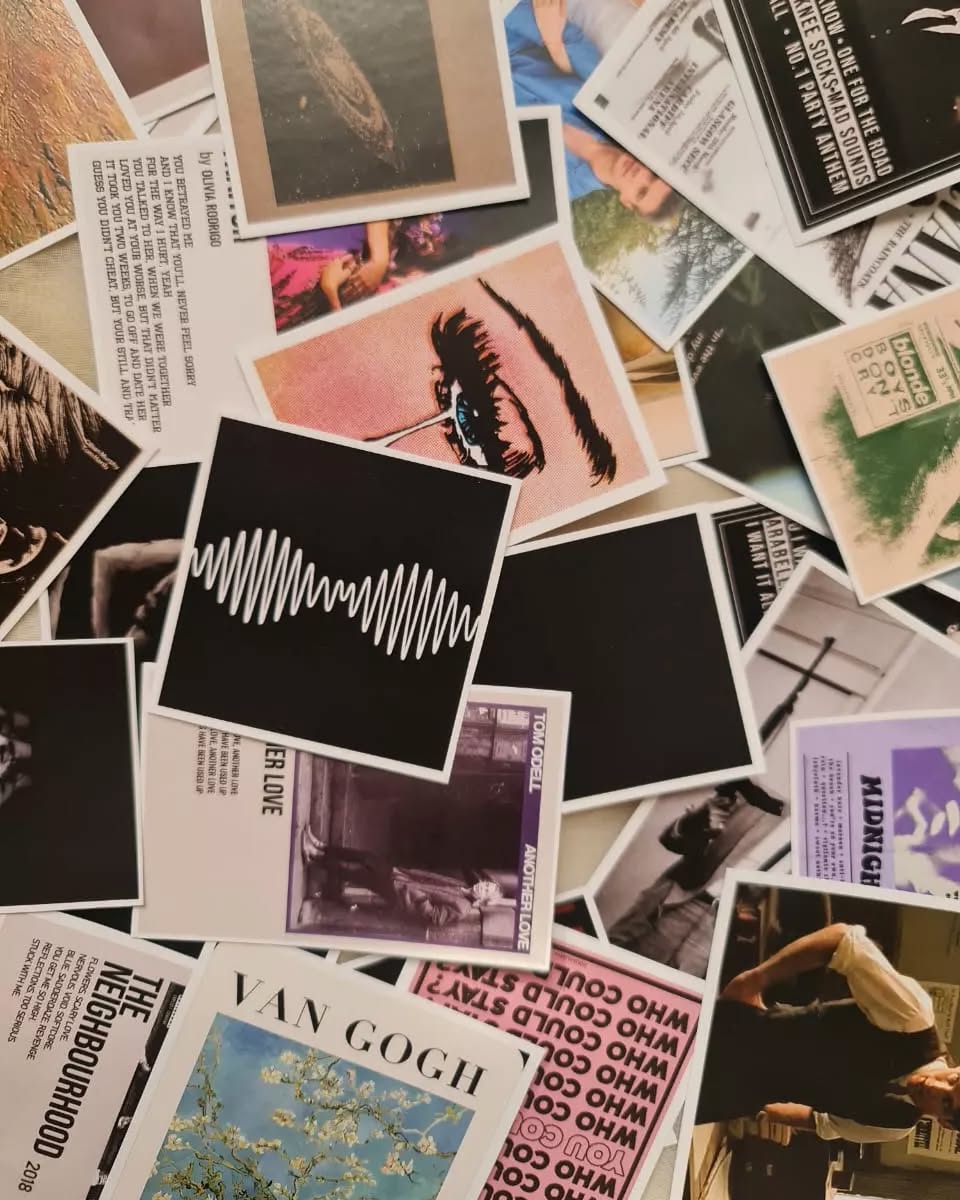 Van Gogh Cute Aesthetic Stickers | Artea.pk