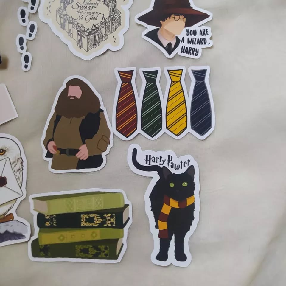 Harry Potter themed sticker pack – cute aesthetic stickers for fans in Pakistan
