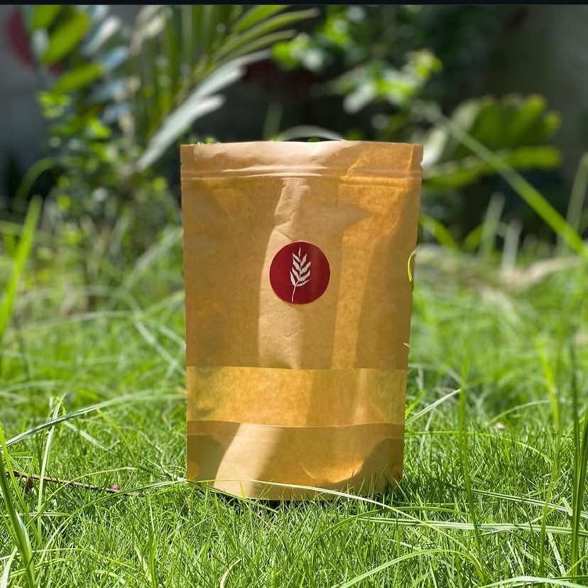 Eco-Friendly Kraft Paper Stand-Up Pouch (Doypack) — 100% Recyclable Food Safe Packaging